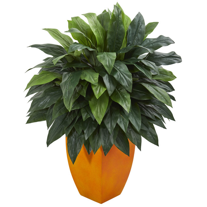 Latitude Run Artificial Floor Cordyline Plant in Planter Wayfair